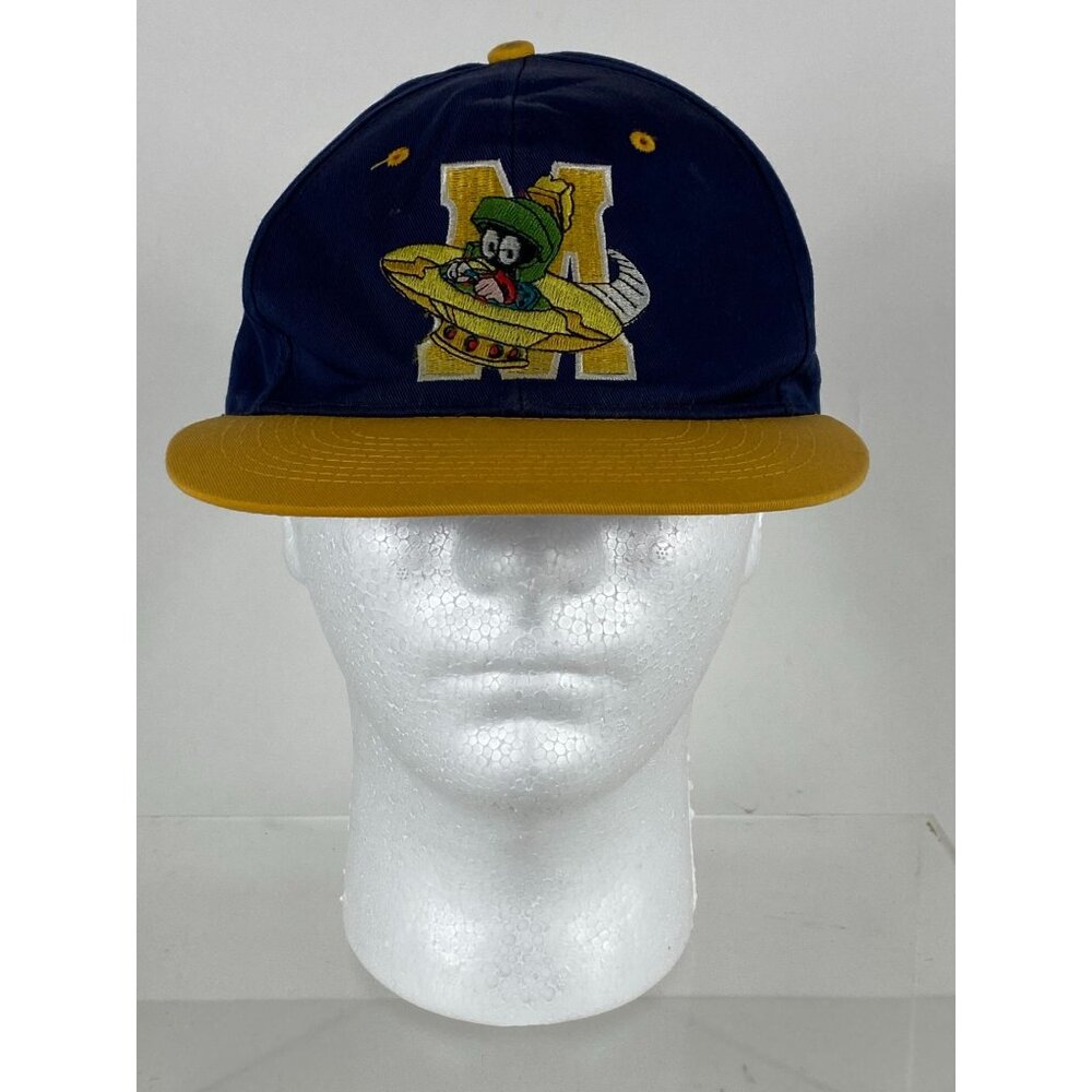 Vintage 1993 Fresh Caps Marvin The Martian Embroidered Snapback Hat Cap OS F220